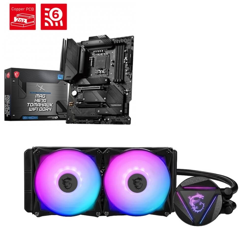 セット商品 MSI MAG H670 TOMAHAWK WIFI DDR4 + MSI MAG CORELIQUID 240R V2 セット | パソコン工房【公式通販】 セット商品 MSI MAG H670 TOMAHAWK WIFI DDR4 + MSI MAG CORELIQUID 240R V2 セット | パソコン工房【公式通販】
