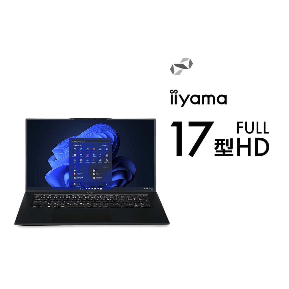 iiyama SOLUTION-17FH122-i7-UXSX [Windows 11 Pro] | パソコン