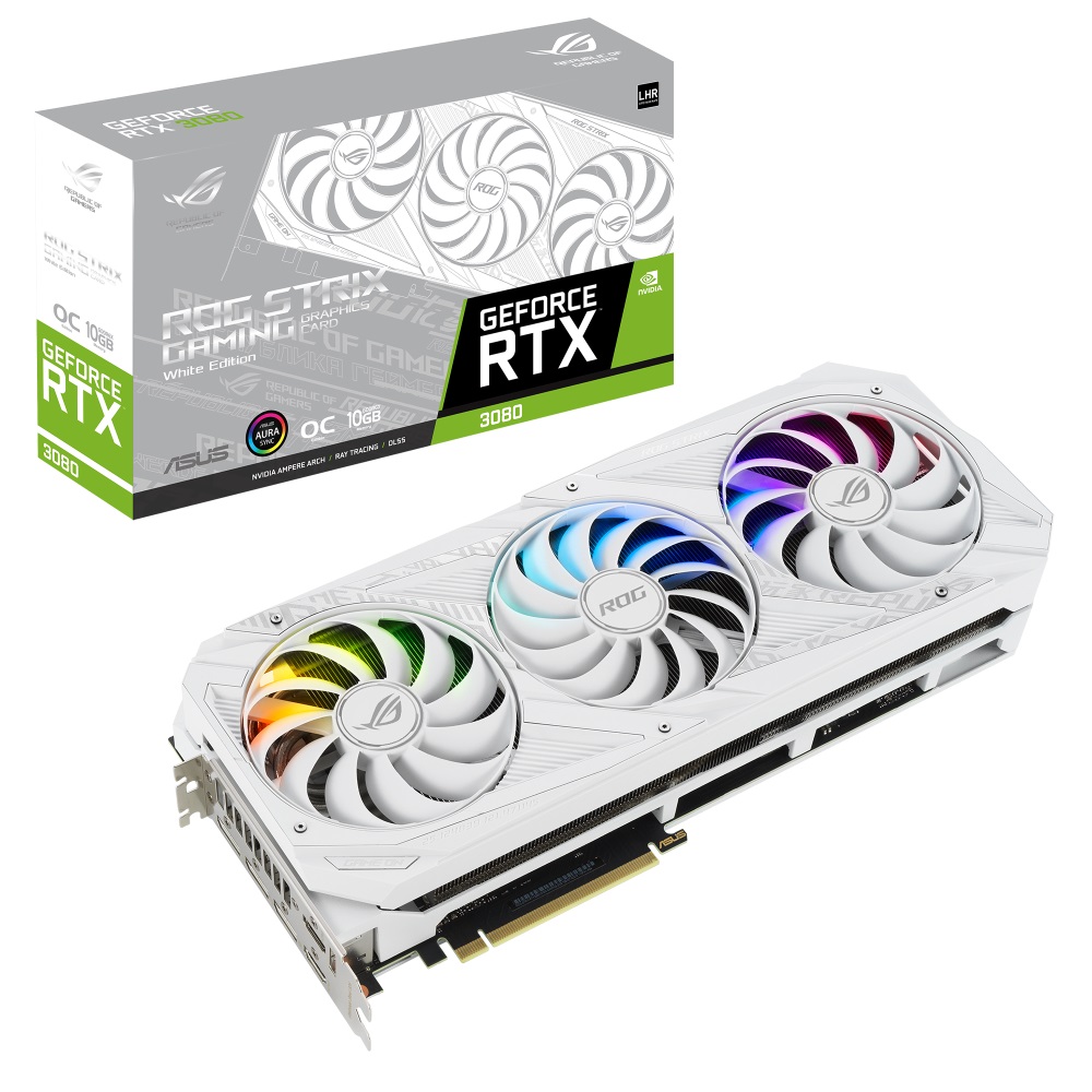 ASUS ROG Strix NVIDIA GeForce RTX 3080 OC Edition Gaming Graphics Card (PCI 