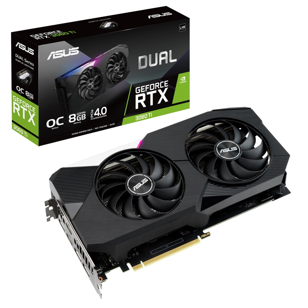 ASUS DUAL-RTX3060TI-O8G-V2 | パソコン工房【公式通販】