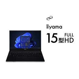 ＜パソコン工房＞ 第13世代インテル Core i3搭載15型フルHDビジネスノートパソコン / iiyama SOLUTION-15FH125-i3-UXSX [Windows 11 Home]画像