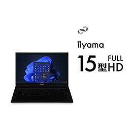 ＜パソコン工房＞ 第13世代インテル Core i5搭載15型フルHDビジネスノートパソコン / iiyama SOLUTION-15FH125-i5-UXSX [Windows 10 Home]