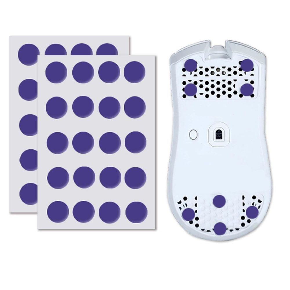 X-raypad xr-mouse-skates-obsidian-air-purple-dots | パソコン X-raypad xr-mouse-skates-obsidian-air-purple-dots | パソコン