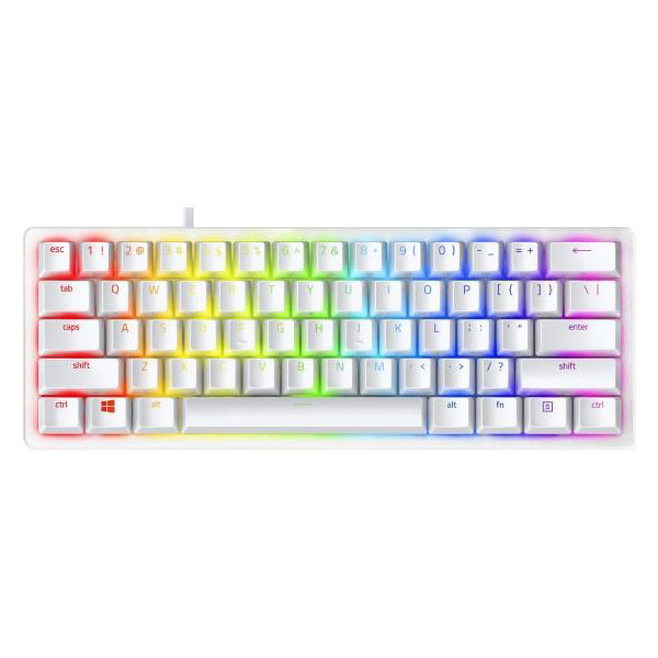 Razer ホワイト 有線キーボード 本体 Razer＞光学式ラピッドトリガーキーボードの ホワイトモデルが登場