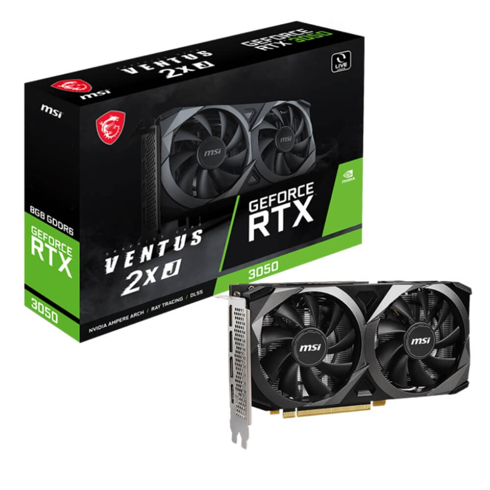 MSI GeForce RTX 3050 VENTUS 2X 8G OC