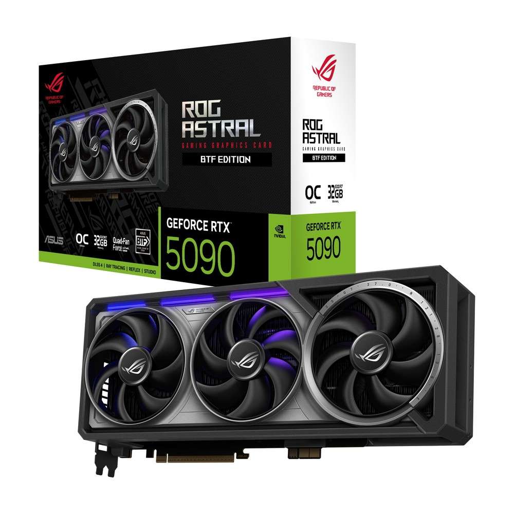 ASUS ROG Astral GeForce RTX 5090 32GB GDDR7 BTF OC Edition