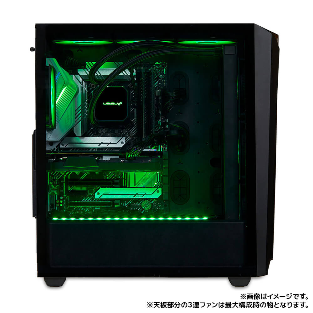 【激安PCフルセット】快適動作！SSS+ランク☆ゲーミングPCデビューにも SSSランク】RTX2080搭載ゲーミングPCフルセット✨新品ケース✨黒②