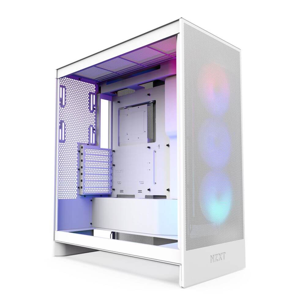 NZXT H7 Flow RGB 2024 All White CM-H72FW-R1 | パソコン工房【公式通販】