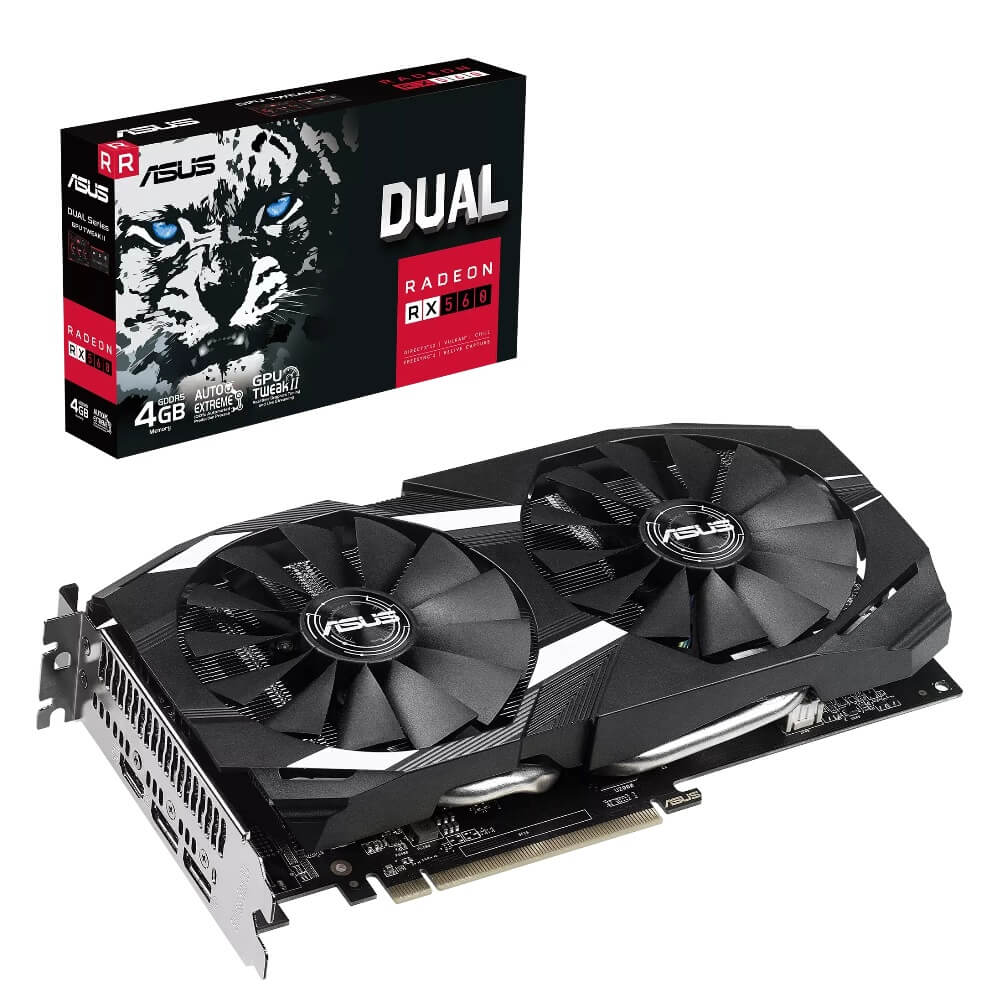 【10/7 11:00販売開始】ASUS グラボ Dual Radeon RX 560 4GB GDDR5 DUAL-RX560-4G for superb eSports and 1080p gaming 【9,980円】 送料無料 期間限定特価セール！