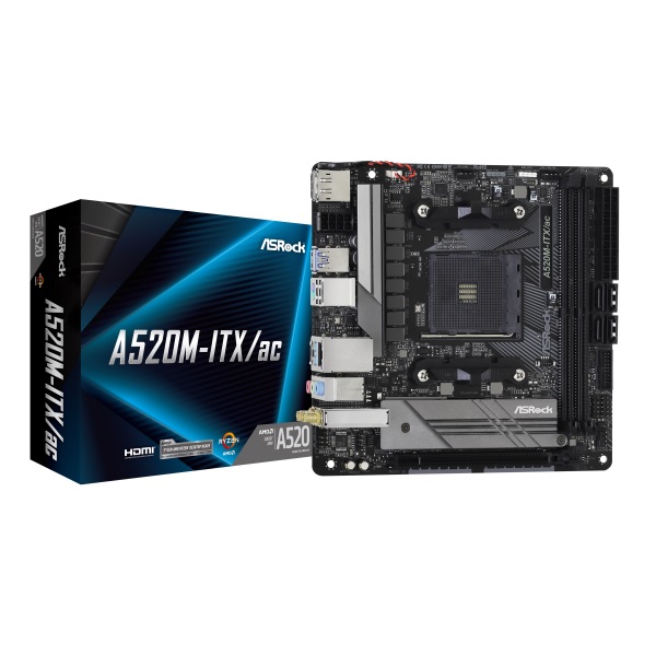 ASRock A520M-ITX/ac | パソコン工房【公式通販】