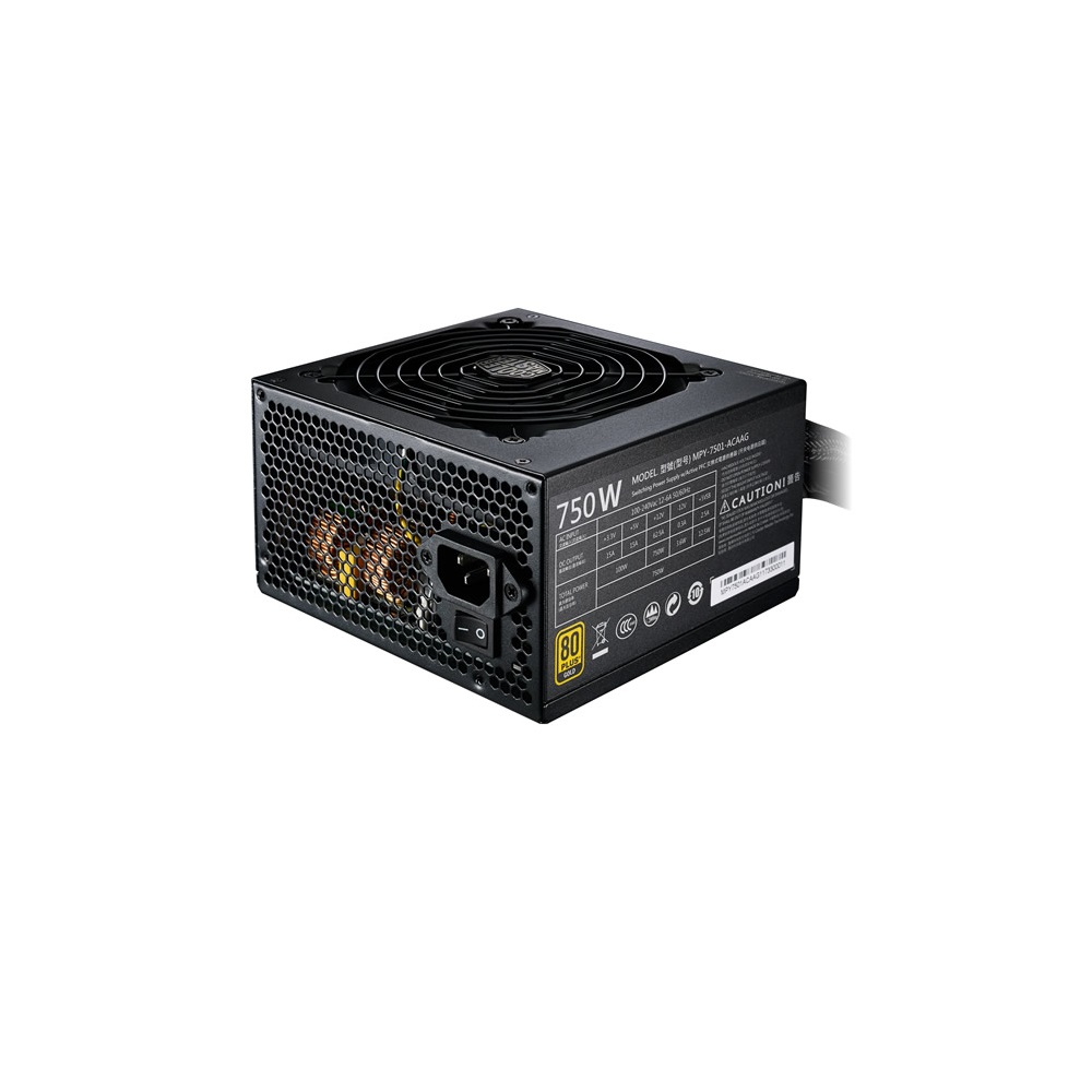 Cooler Master MWE Gold 750 V2 ATX 3.1 750 Watt 80 Plus Gold Fully Modular