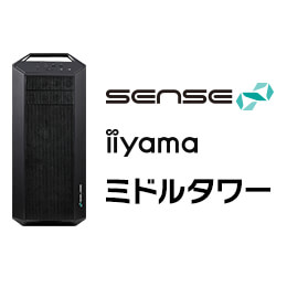 ＜パソコン工房＞ AMD Ryzen 5とGeForce RTX 3060搭載ミドルタワークリエイターパソコン / iiyama SENSE-F0X7-LCR76-RBX [Windows 11 Home]画像