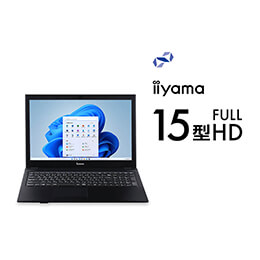 Iiyamaノートパソコン インテル Celeron搭載15型HD[SSD搭載]