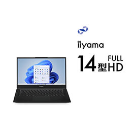＜パソコン工房＞ 第12世代インテル Core i5搭載14型フルHDノートパソコン / iiyama STYLE-14FH120-i5-UCFX [Windows 11 Home]