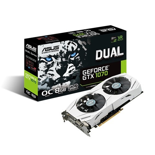 ASUS DUAL-GTX1070-O8G [PCIExp 8GB] | パソコン工房【公式通販】