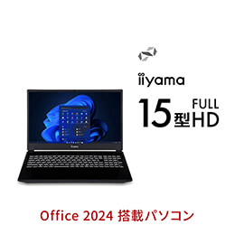iiyama PC SOLUTION-15FH128-i7-UH2X [Office 2024 SET