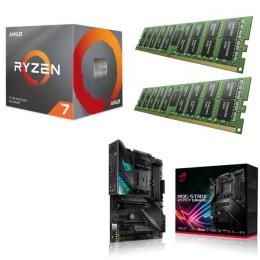AMD Ryzen 7 3700X + ASUS ROG STRIX X570-F GAMING + DDR4-3200 8GB×2枚 メモリ 3点セット! セット商品　BTO パソコン　格安通販