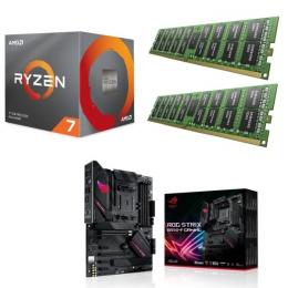 AMD Ryzen 7 3700X + ASUS ROG STRIX B550-F GAMING + DDR4-3200 8GB×2枚 メモリ 3点セット! セット商品　BTO パソコン　格安通販