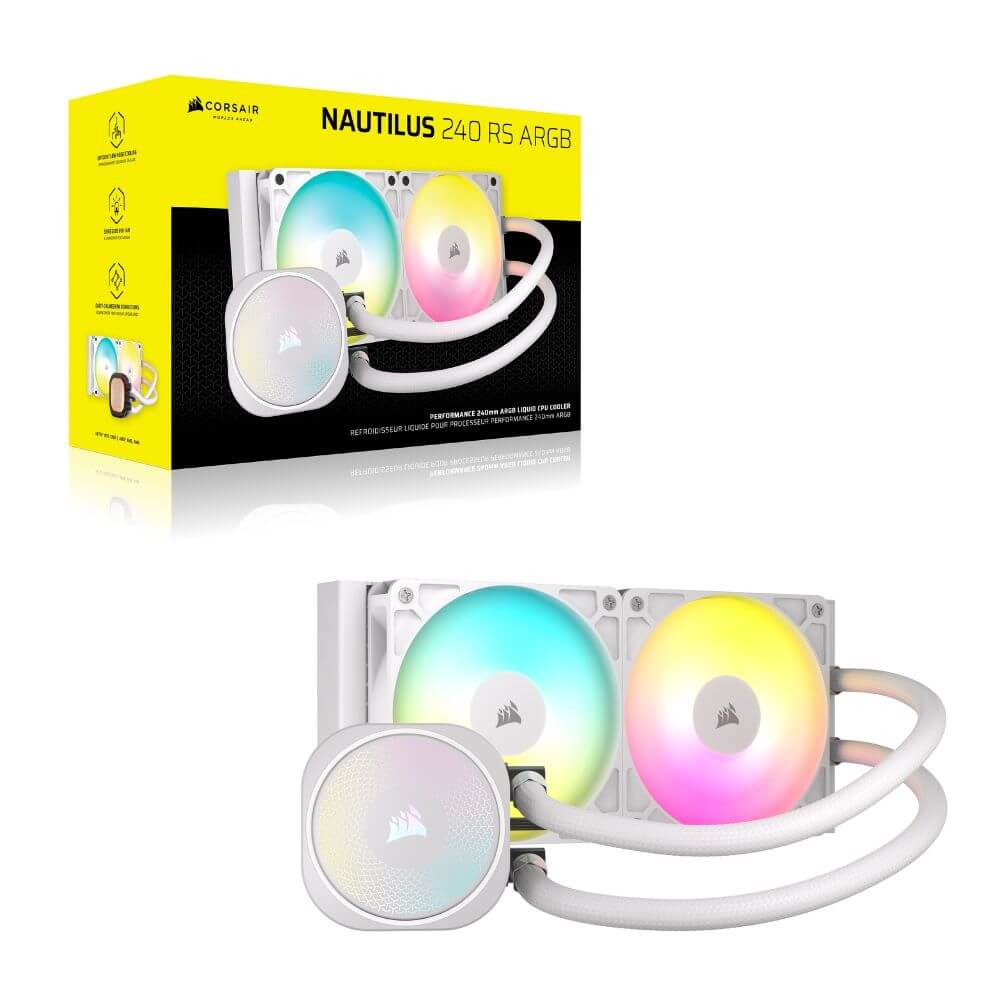 Amazon.com: CORSAIR Nautilus 240 RS ARGB Liquid CPU Cooler
