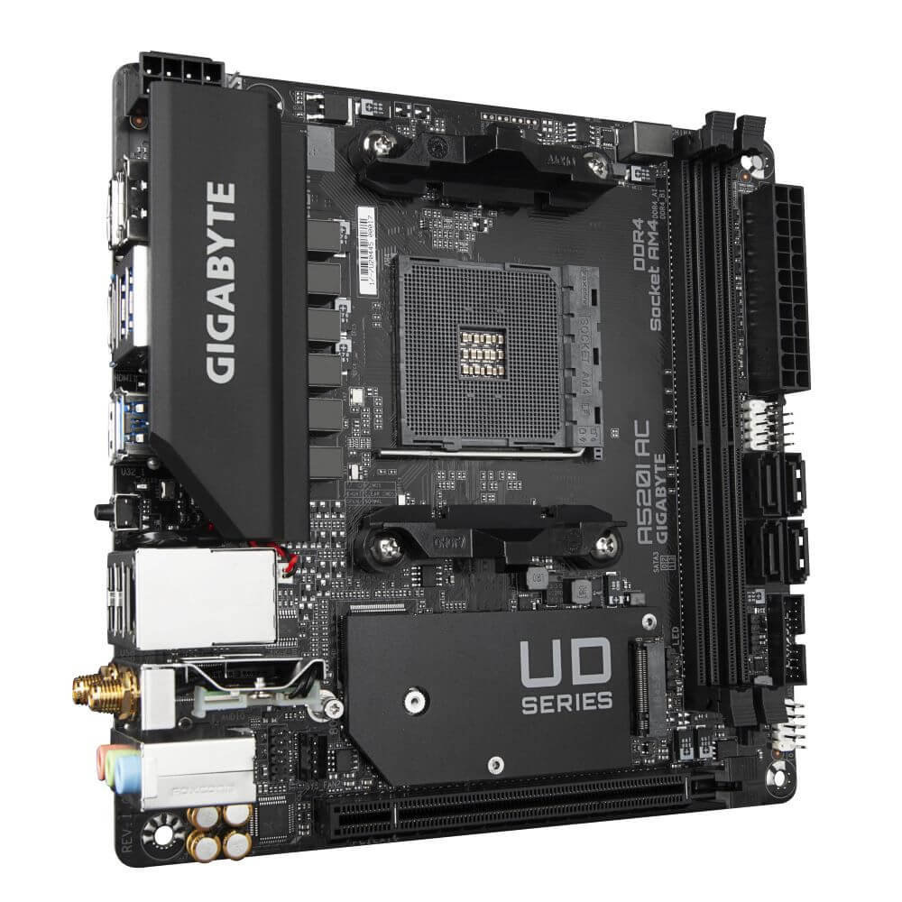 Amazon.com: ASRock A520M-ITX/AC Supports 3rd Gen AMD AM4