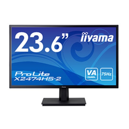 iiyama ProLite X2474HS-2 X2474HS-B2 [23.6インチ マーベルブラック ...