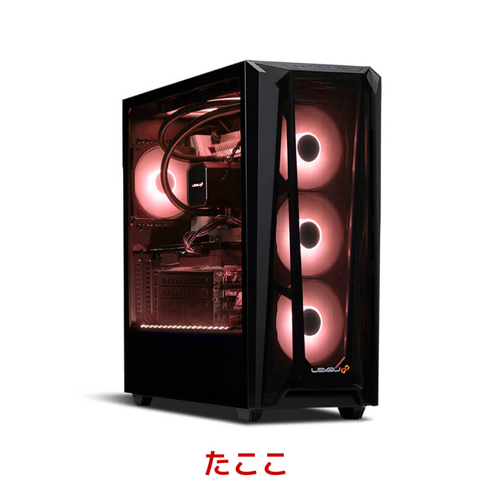 iiyama PC LEVEL-R6B6-LCR77-RLX-takoko [RGB Build] | パソコン