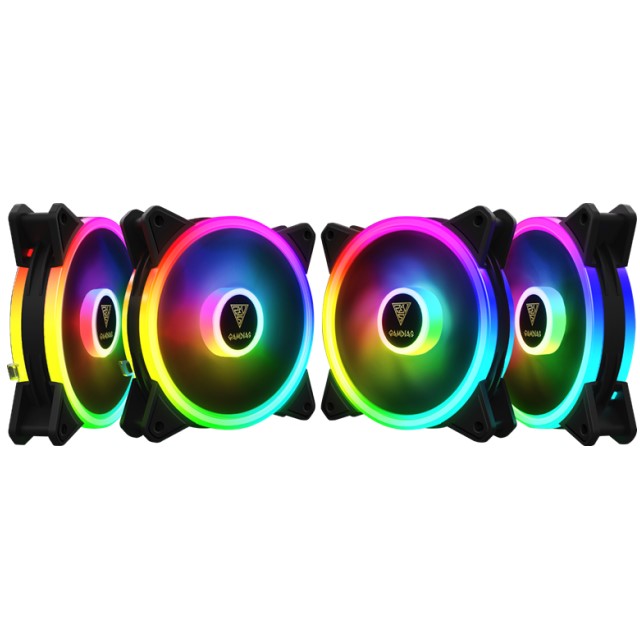 新品 GAMDIAS ARGB 120mmFAN 8個セットM2-1204R AEOLUS M2-1204R WH｜GAMDIAS