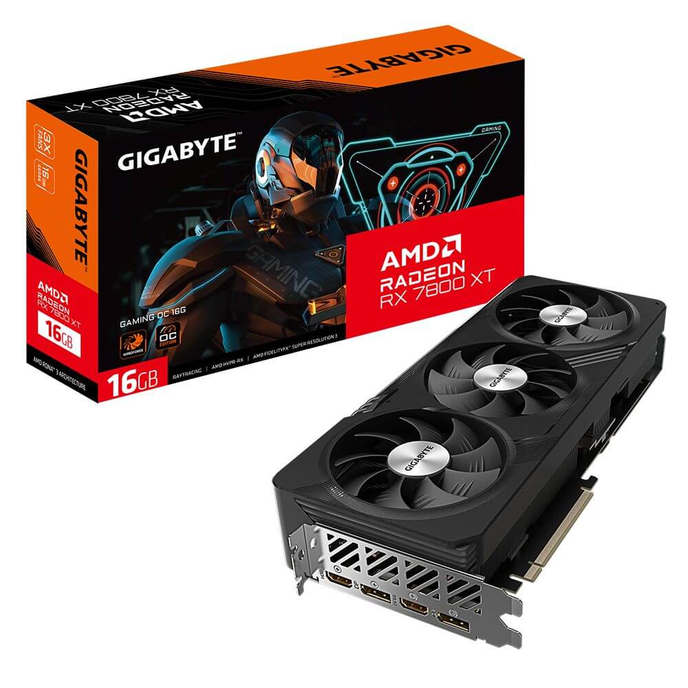 GIGABYTE Radeon RX 7800 XT GAMING OC 16G GV-R78XTGAMING OC-16GD