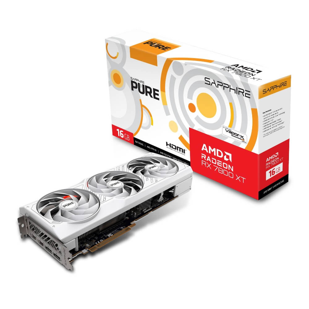 SAPPHIRE PURE AMD Radeon RX 7800 XT Gaming OC 16GD6 11330-03-20G