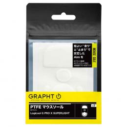 PTFE マウスソール ホワイト (Logicool G PRO X SUPERLIGHT) TGR032-GPROX