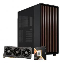 Fractal Design North 黒 PCケース採用・Palit GeForce RTX 5090・AMD Ryzen 7 9800X3D 組立キット