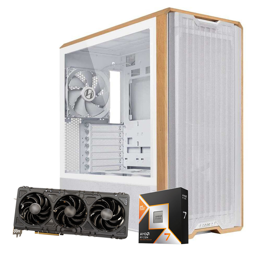 パソコン工房 Lian Li LANCOOL 217 白 PCケース採用・Palit