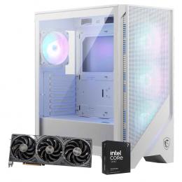 MSI MAG FORGE 320R AIRFLOW 白 PCケース採用・Palit GeForce RTX 5070・インテル® Core™ Ultra 7 プロセッサー  265KF 組立キット
