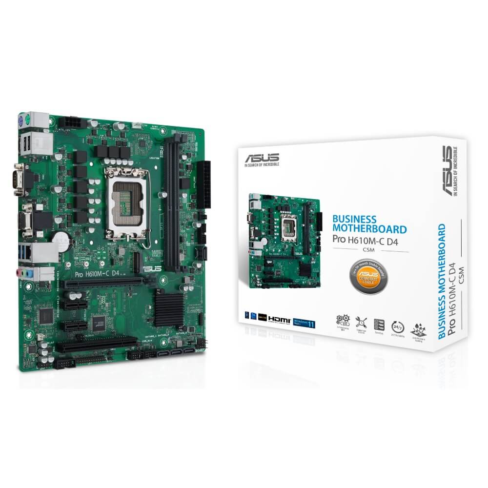 ASUS PRO H610M-C D4-CSM | パソコン工房【公式通販】