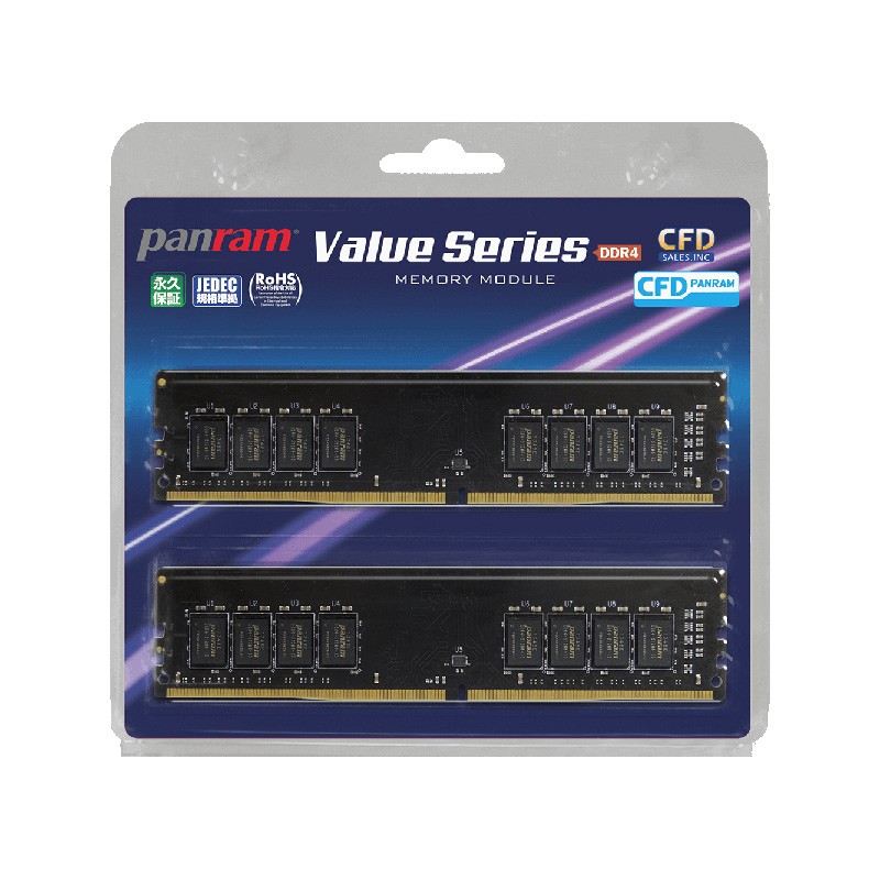 panram DDR4-2666 PC4-21300 8GB×2