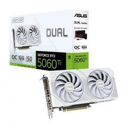Dual GeForce RTX 5060 Ti 16GB GDDR7 White OC Edition