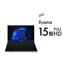 ＜パソコン工房＞ インテル Celeron搭載15型フルHDビジネスノートパソコン / iiyama SOLUTION-15FH043-C-UCZS-D [Windows 11 Home]