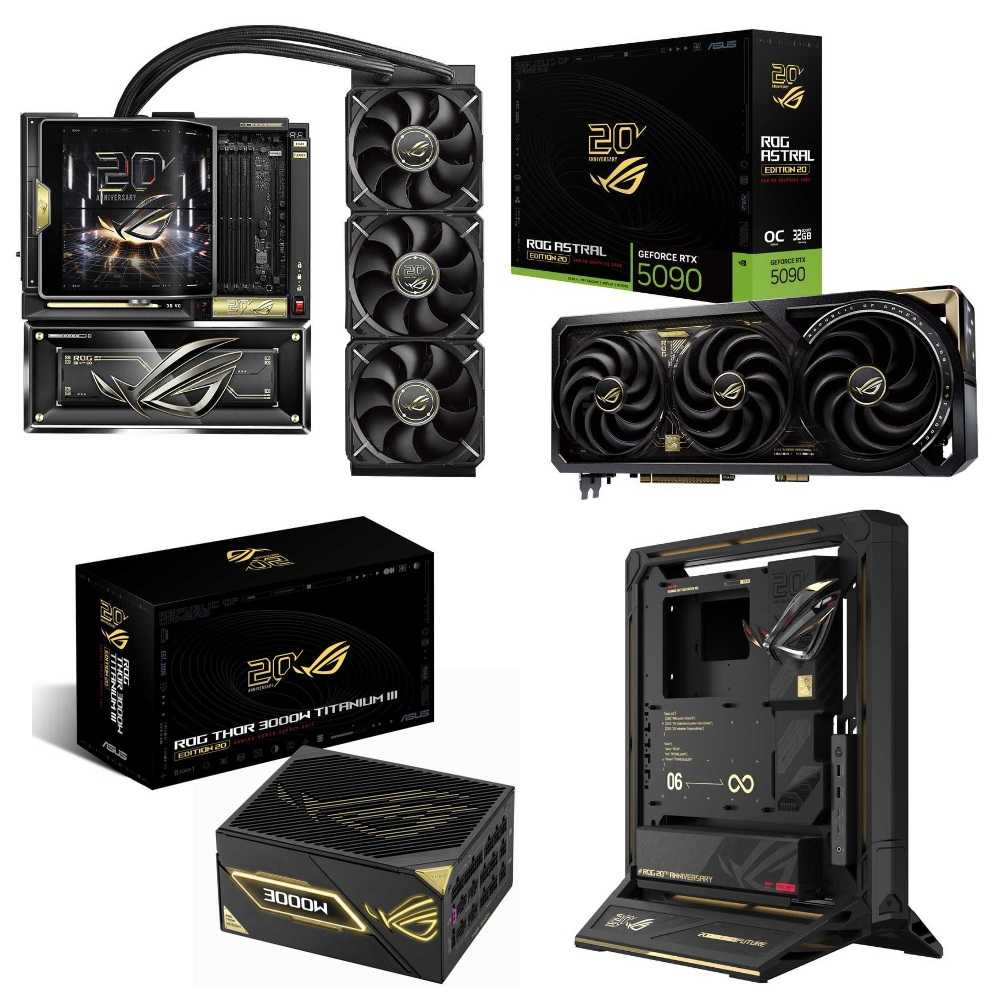セット商品 【全店合計5台】ASUS ROGシリーズ20周年記念限定モデル 4