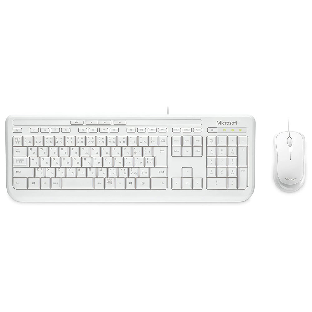 Microsoft Apb Wired Desktop 600 White パソコン工房 公式通販