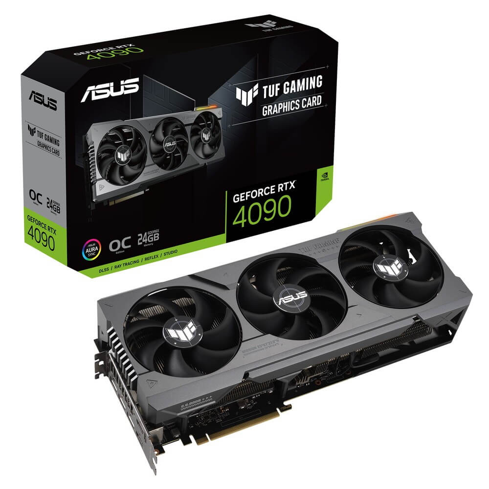 ASUS グラボ TUF Gaming GeForce RTX 4090 OC Edition 24GB GDDR6X TUF-RTX4090-O24G-GAMING 【321,800円】 送料無料！