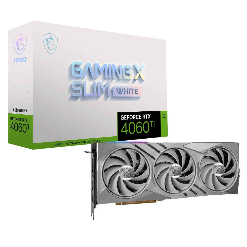 MSI GeForce RTX 4060 Ti GAMING X SLIM WHITE 16G | パソコン工房 ...