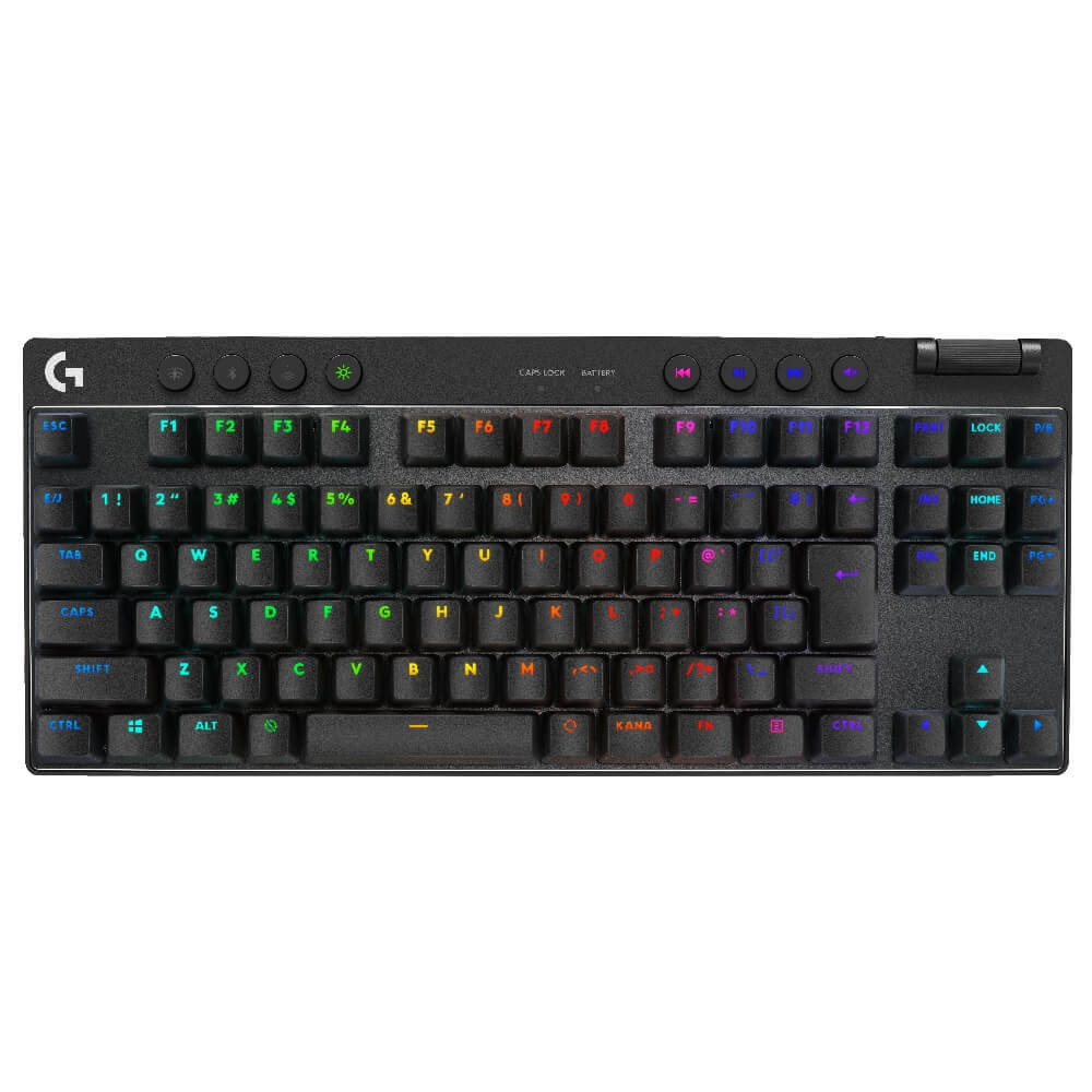 ロジクール PRO X TKL Wireless Gaming Keyboard G-PKB-003WL-LNBK ...