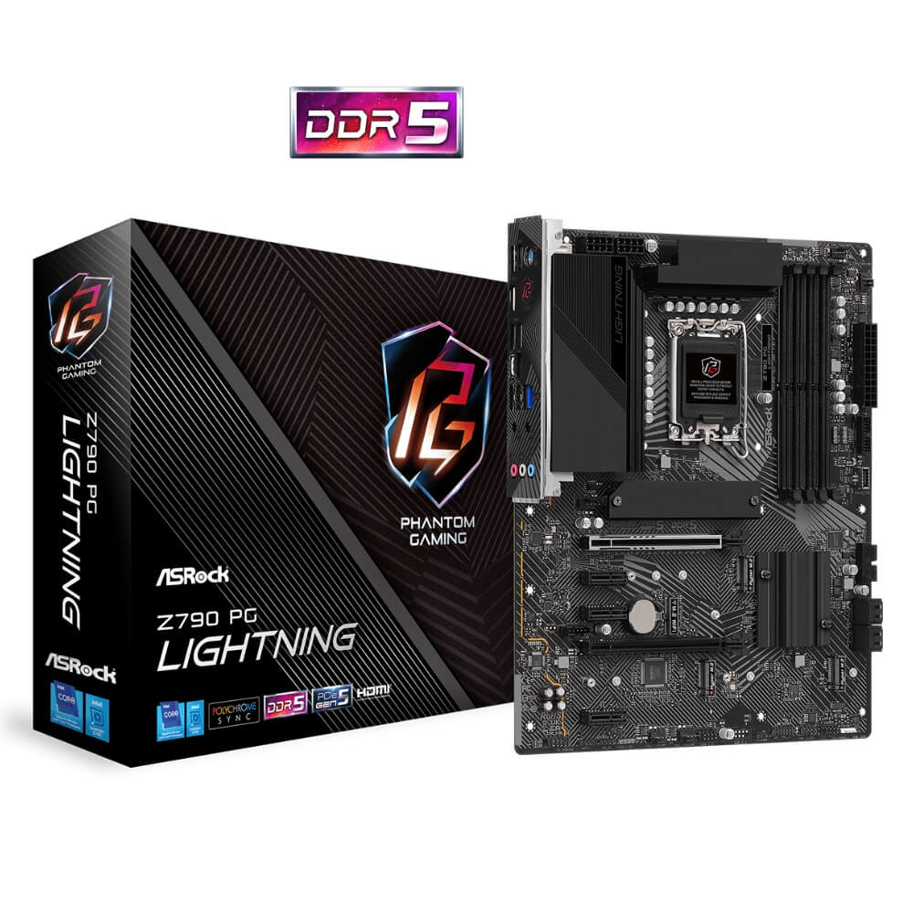 ASRock Z790 PG Lightning + WiFi6E 中古