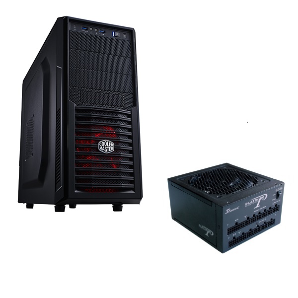 セット商品 Cooler Master K282 RC-K282-KWN1-JP+SS-760XP2S PCケース ...