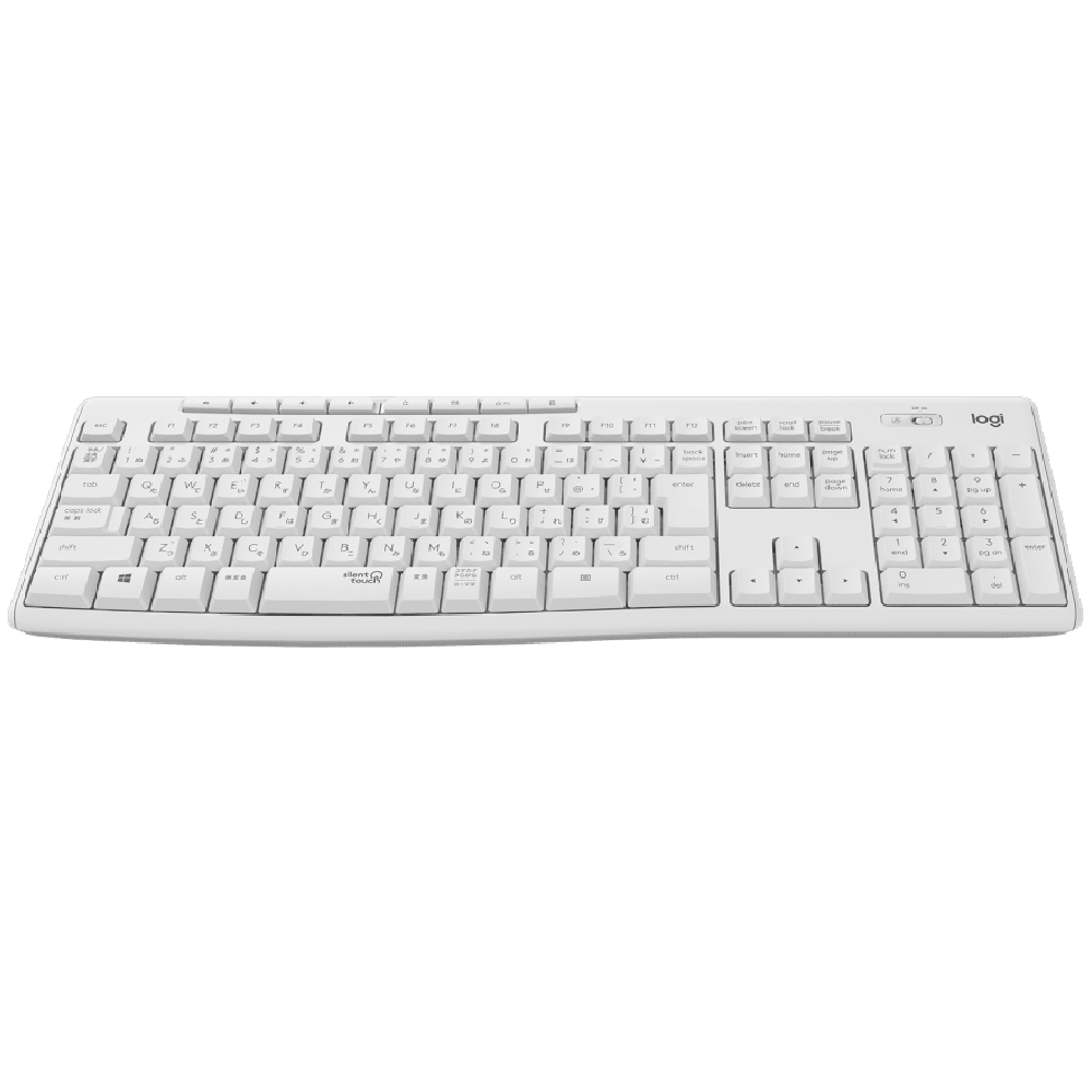 ロジクール K295 Silent Wireless Keyboard K295ow オフホワイト パソコン工房 公式通販
