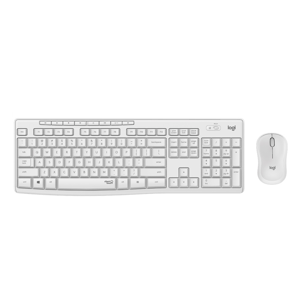 ロジクール MK295 Silent Wireless Keyboard and Mouse Combo MK295OW [オフホワイト] |  パソコン工房【公式通販】