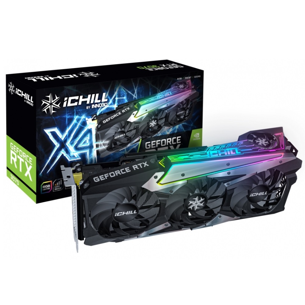 Inno3D GEFORCE RTX 3070 ICHILL X4 C30704-08D6X-1710VA35 | パソコン ...