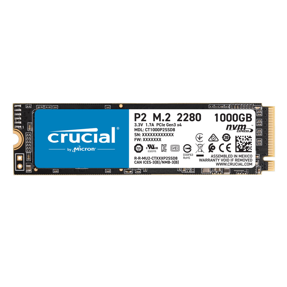 Crucial P2 M.2 Type2280 NVMe 500GB