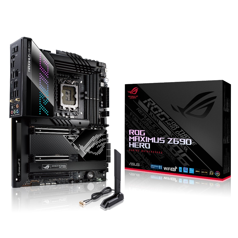 PCパーツ ASUS - ASUS ROG Z690 Maximus Hero ASUS ROG MAXIMUS Z690 HERO | パソコン工房【公式通販】