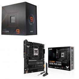 AMD Ryzen 9 7900X BOX + ASUS TUF GAMING X670E-PLUS WIFI セット